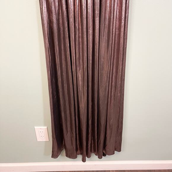 Retrofete Women's Metallic Pink Tube Jaden Strapless Party Dress Gown Small NWT - Picture 6 of 12